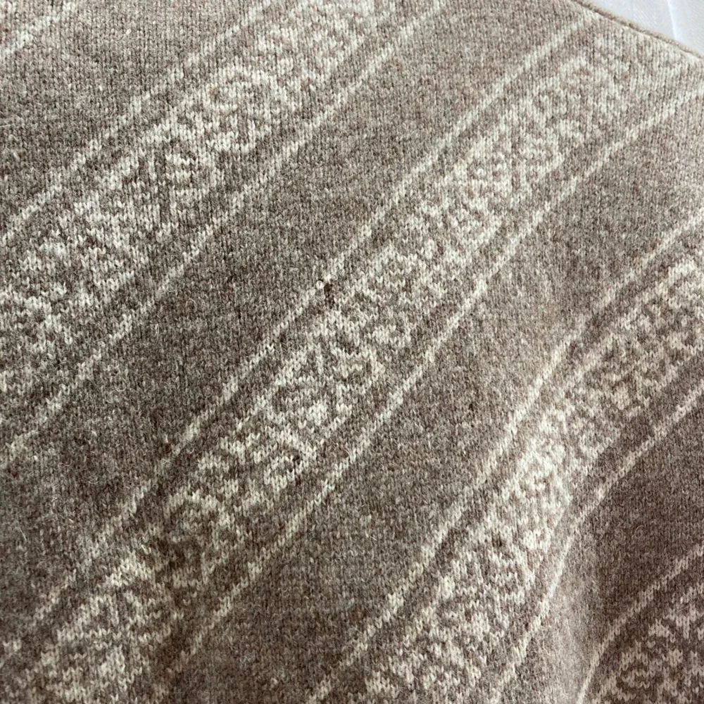 Pendleton Lambswool Blend Knit Zip Up Cardigan Sweater‎ Floral Pattern - Picture 7 of 7